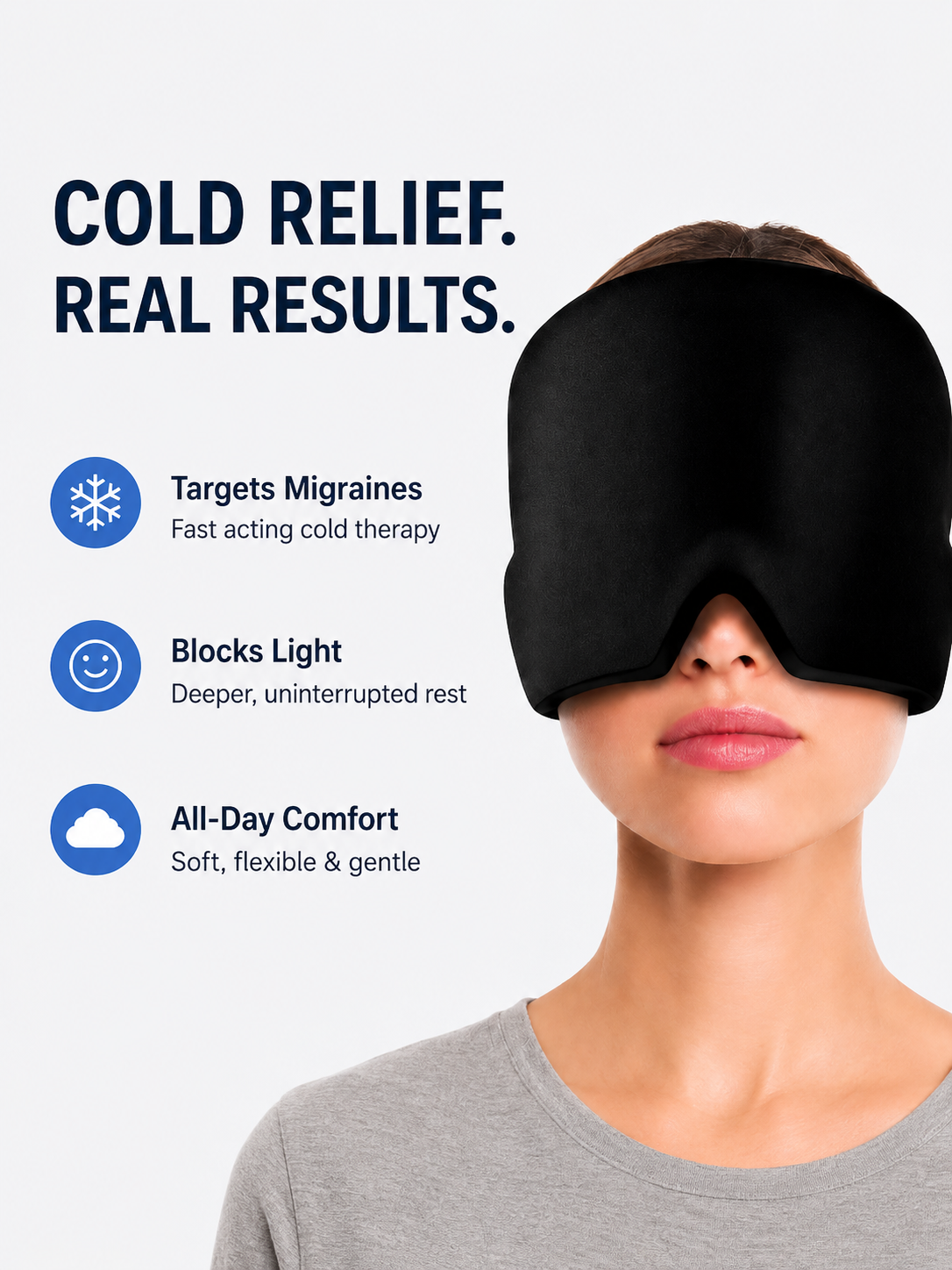 Melt a migraine in 60 seconds — without pills.
